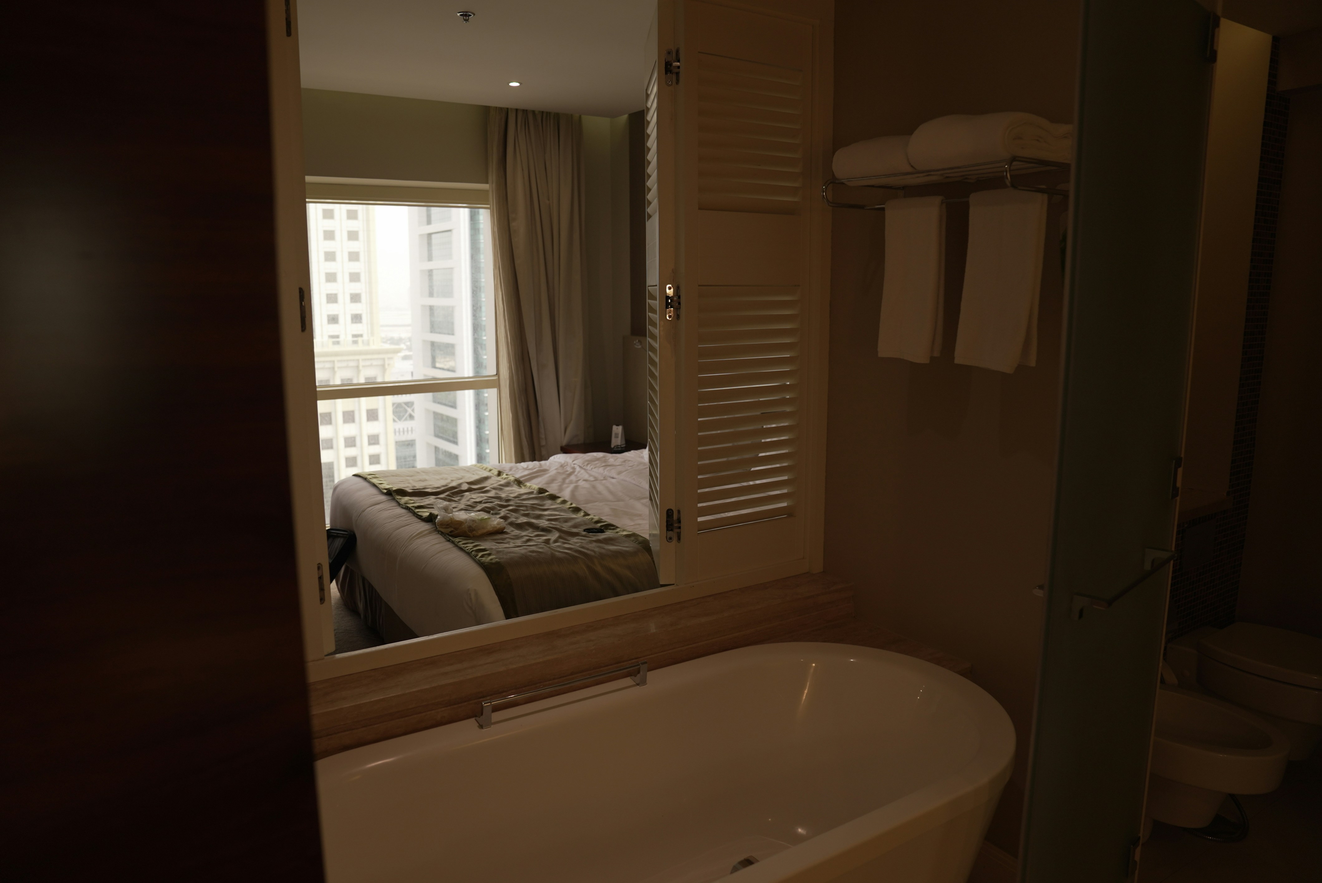 Deluxe hotel room